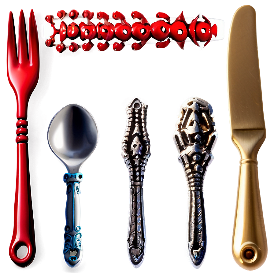 Seafood Dining Utensils Png 78