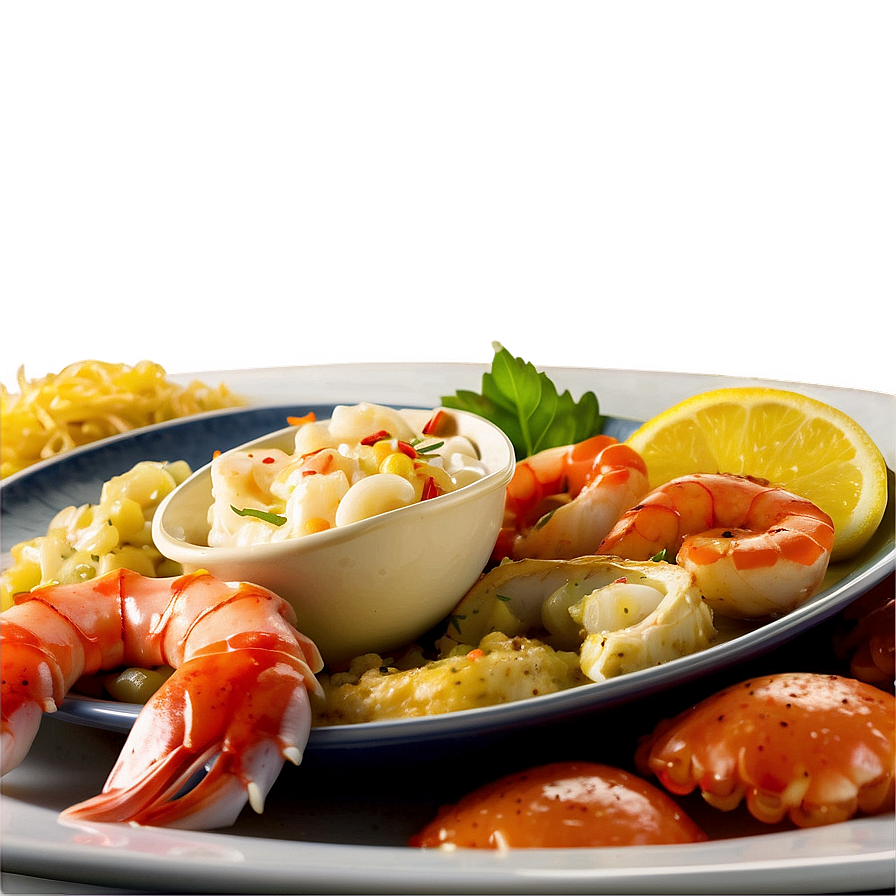 Seafood Dinner Platter Png 94