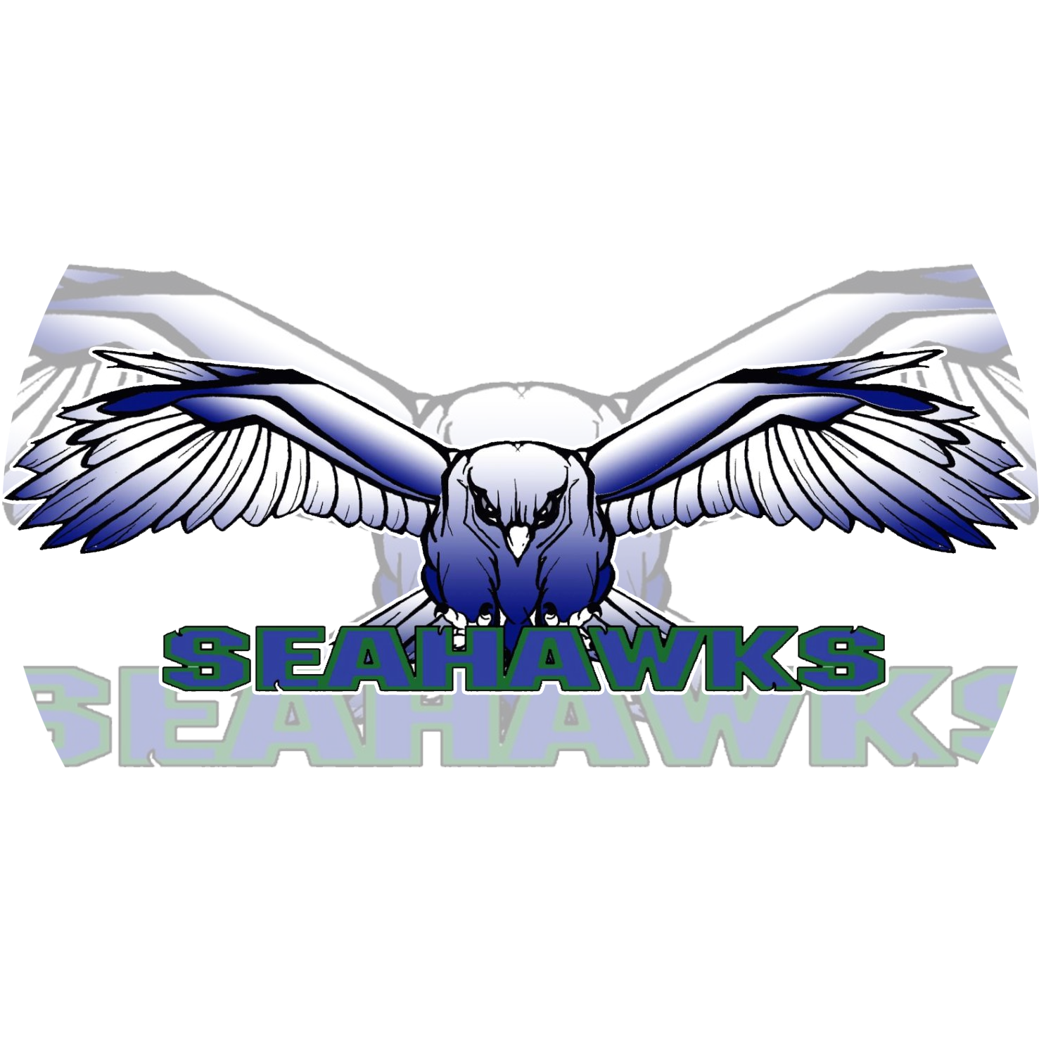 Seahawks Logo Stylized Bird