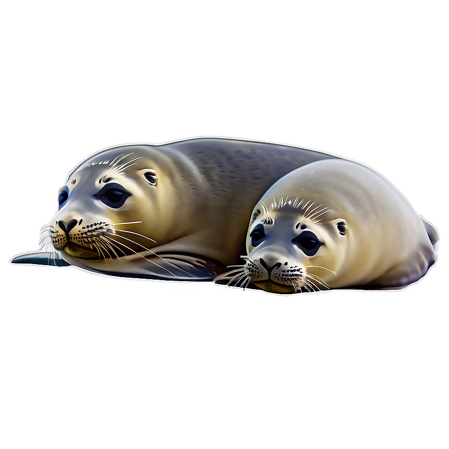 Seal Family Png 05242024