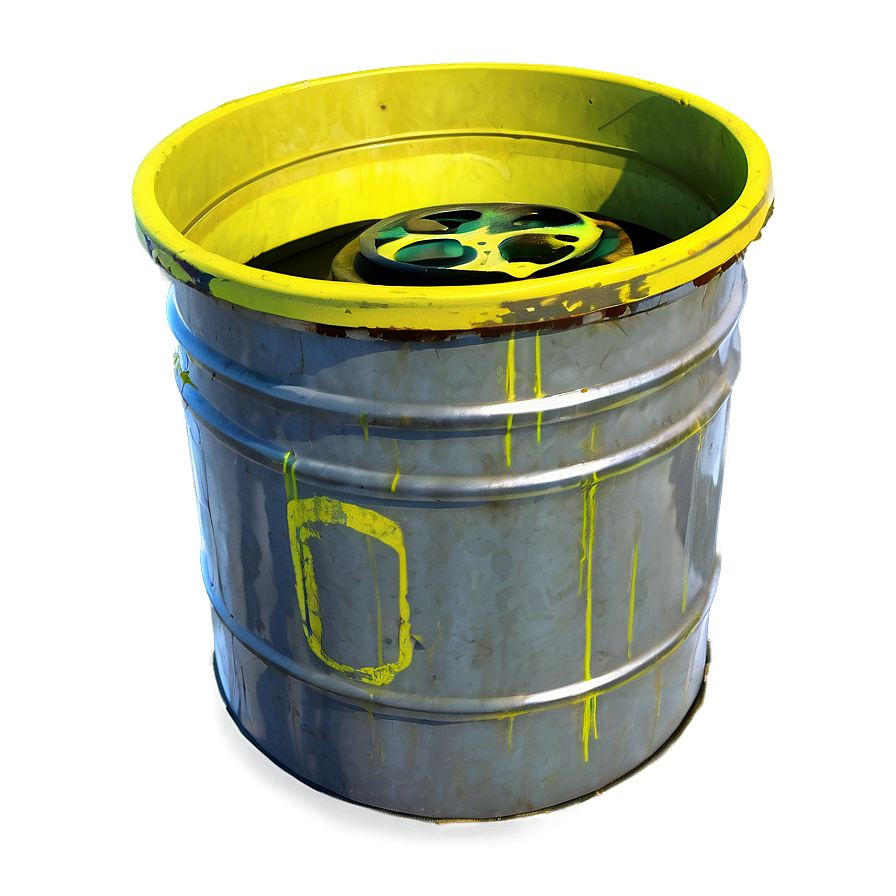 Sealed Toxic Waste Container Png 43