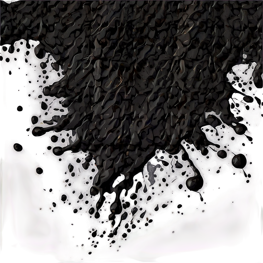 Seamless Black Splatter Texture Png Vtn