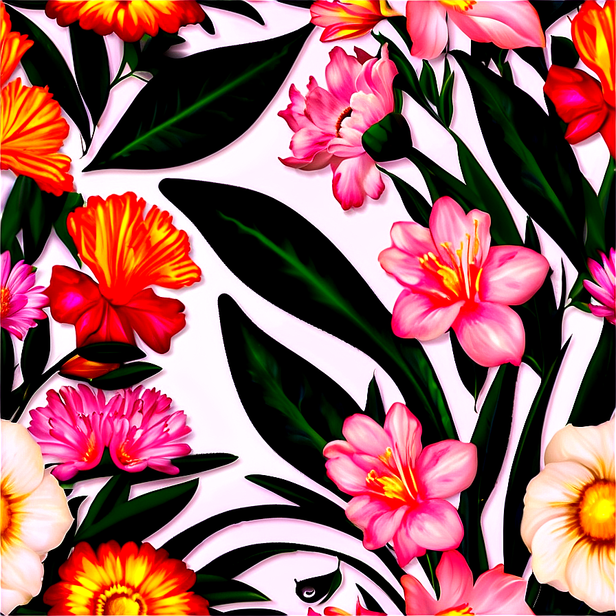 Seamless Floral Pattern Png 06202024