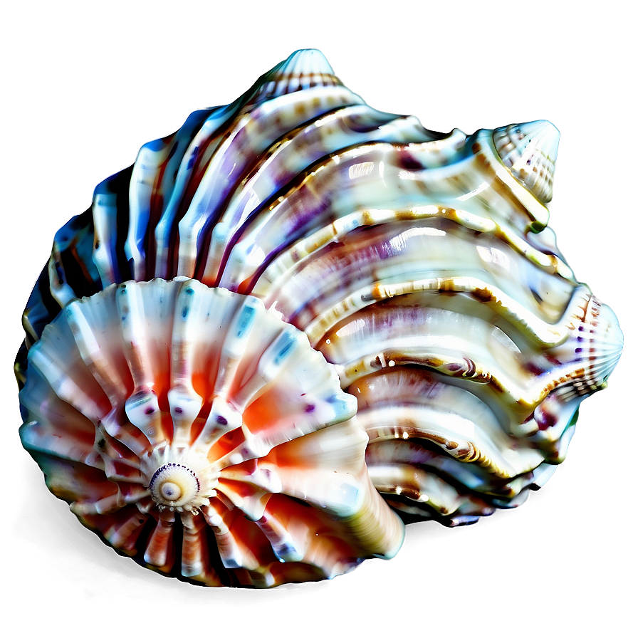 Seashell With Coral Png 05242024