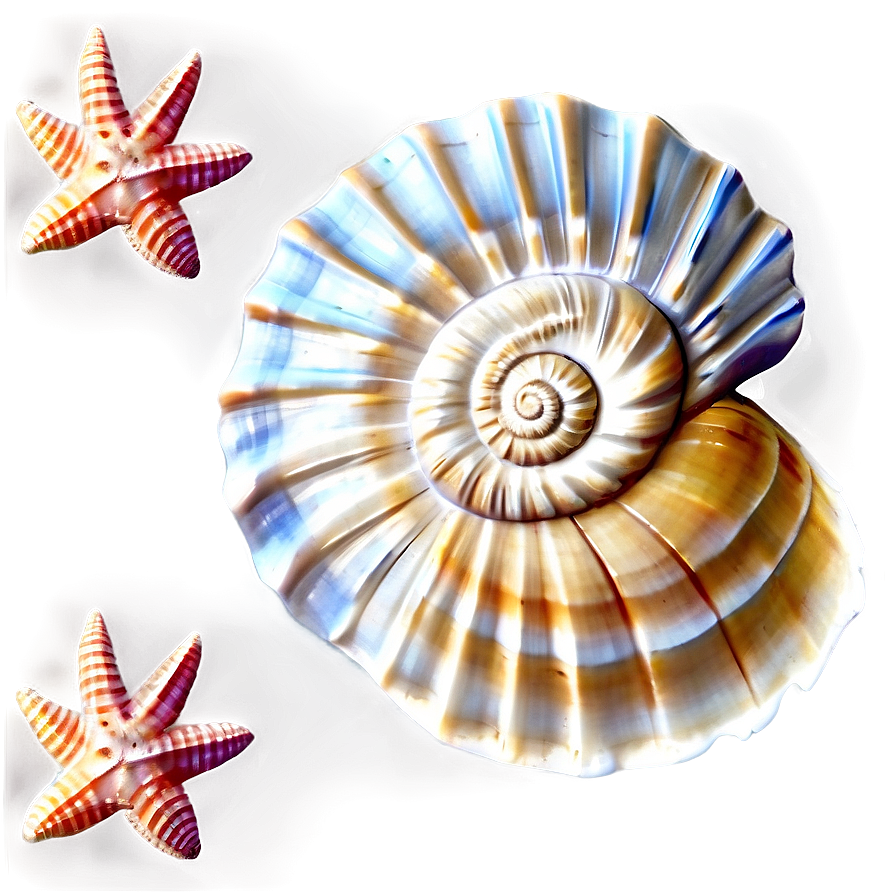 Seashells Borders Png Tgj14