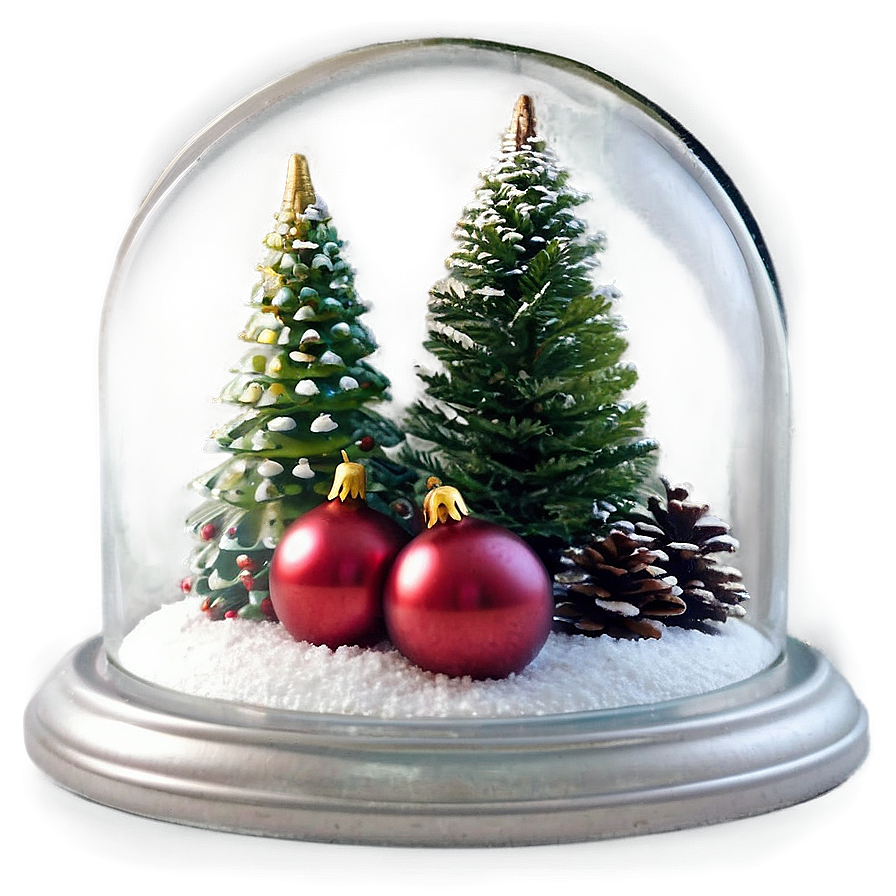 Seasonal Glass Dome Display Png 06282024