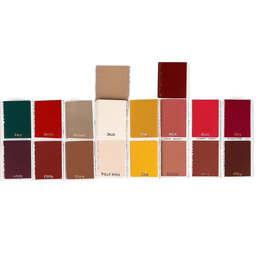 Seasonal Paint Swatches Png Xiv51