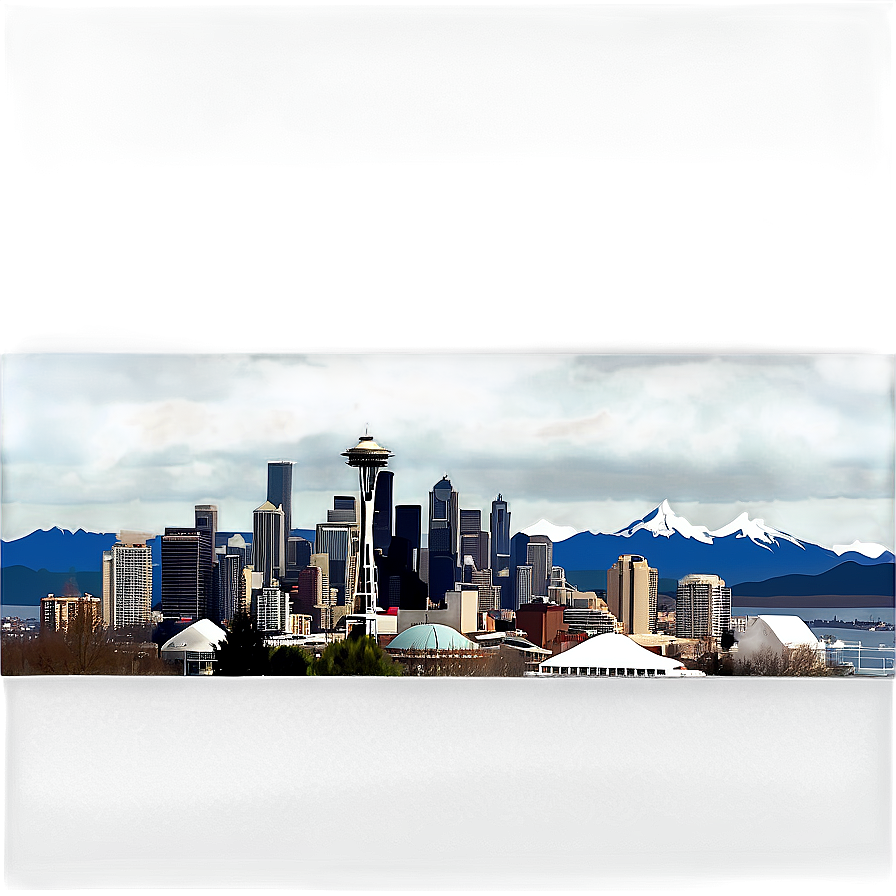 Seattle Skyline Panorama Png 11