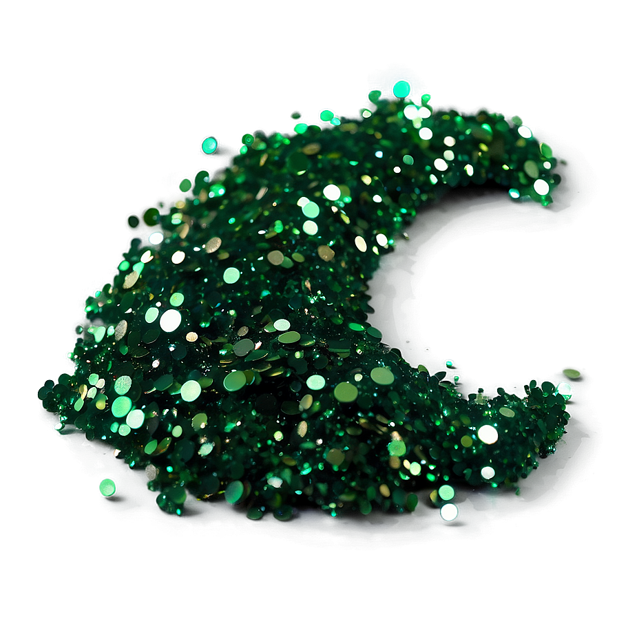 Seaweed Green Glitter Png Mis4