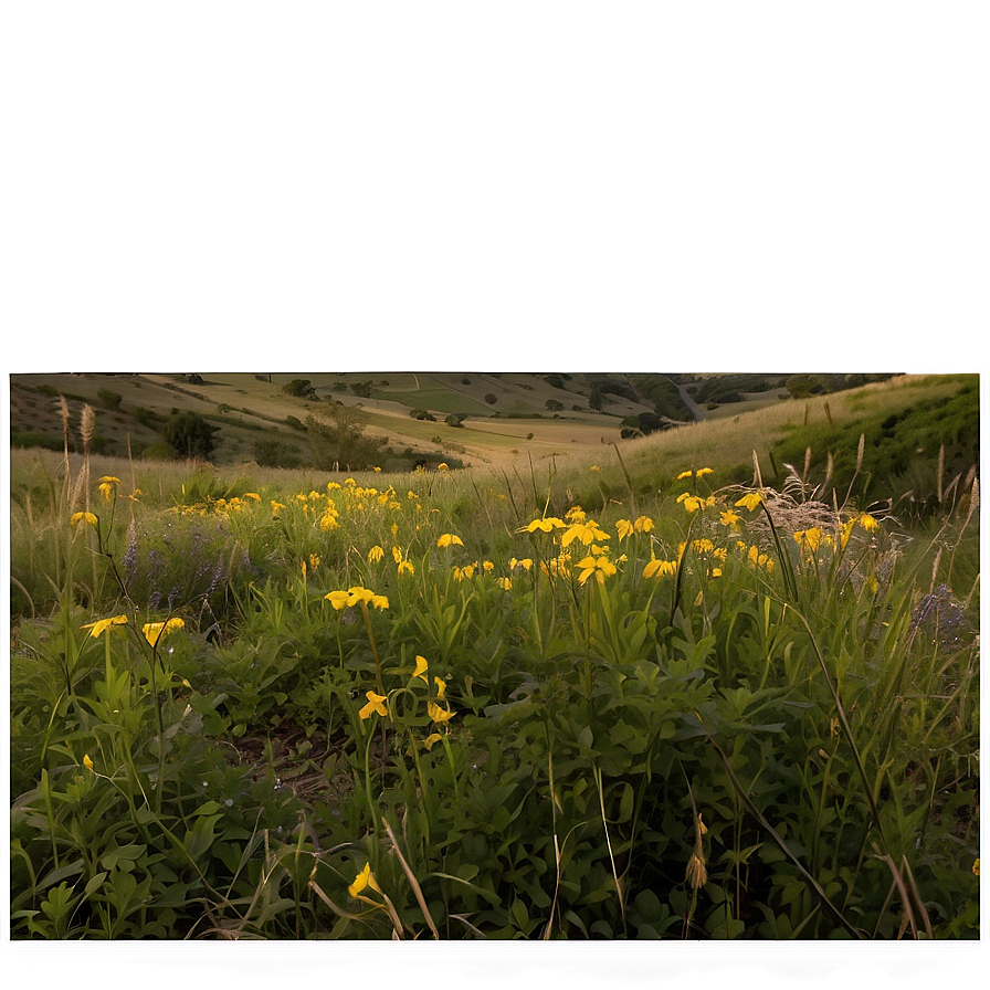 Secluded Wildflower Spot Png 06202024