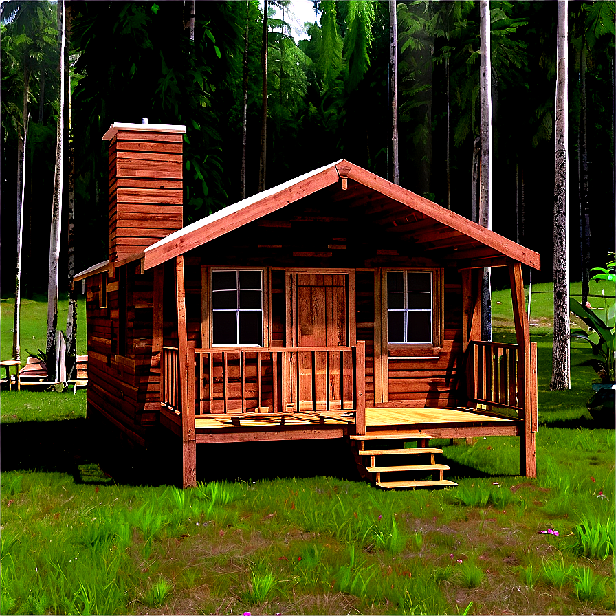 Secluded Woods Cabin Png Ybl1