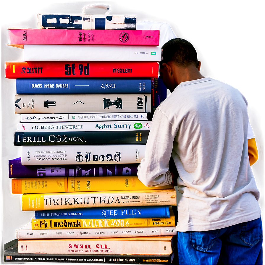 Second-hand Books Market Png 06252024