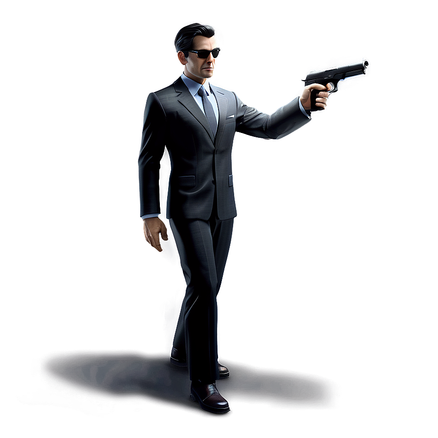 Secret Agent Character Png 06202024