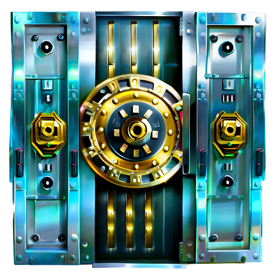 Secure Bank Vault Png 10