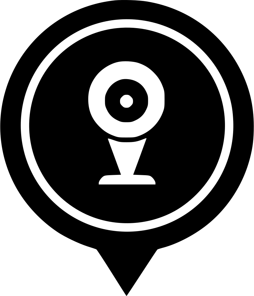 Security Camera Icon Simple Design