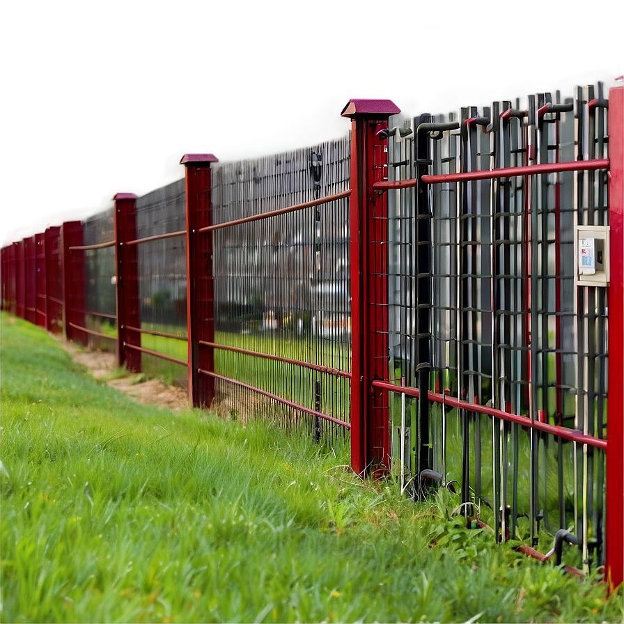 Security Metal Fence Systems Png Atu