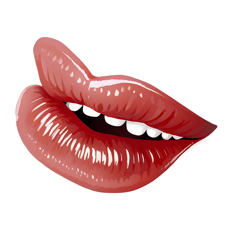 Seductive Lip Bite Illustration Png 06272024