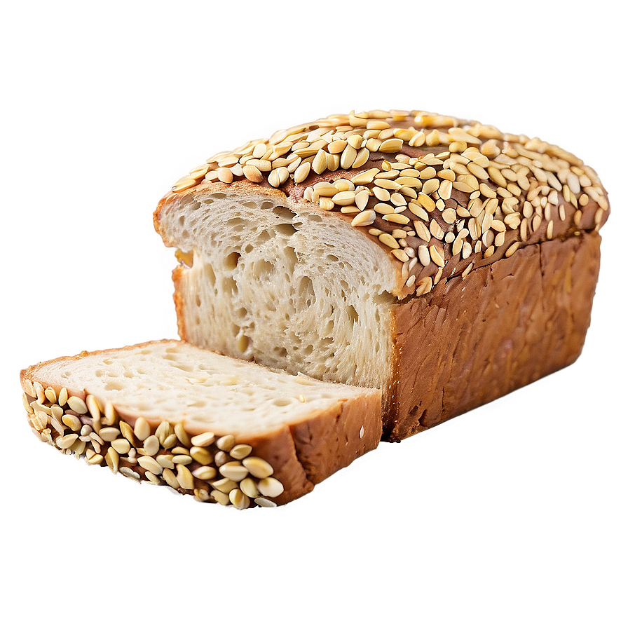 Seed Topped Bread Slice Png Tuq70