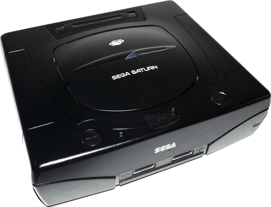 Sega Saturn Console Black