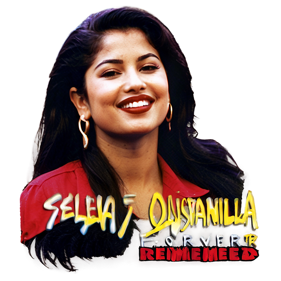 Selena Quintanilla Forever Remembered Tribute Png 23