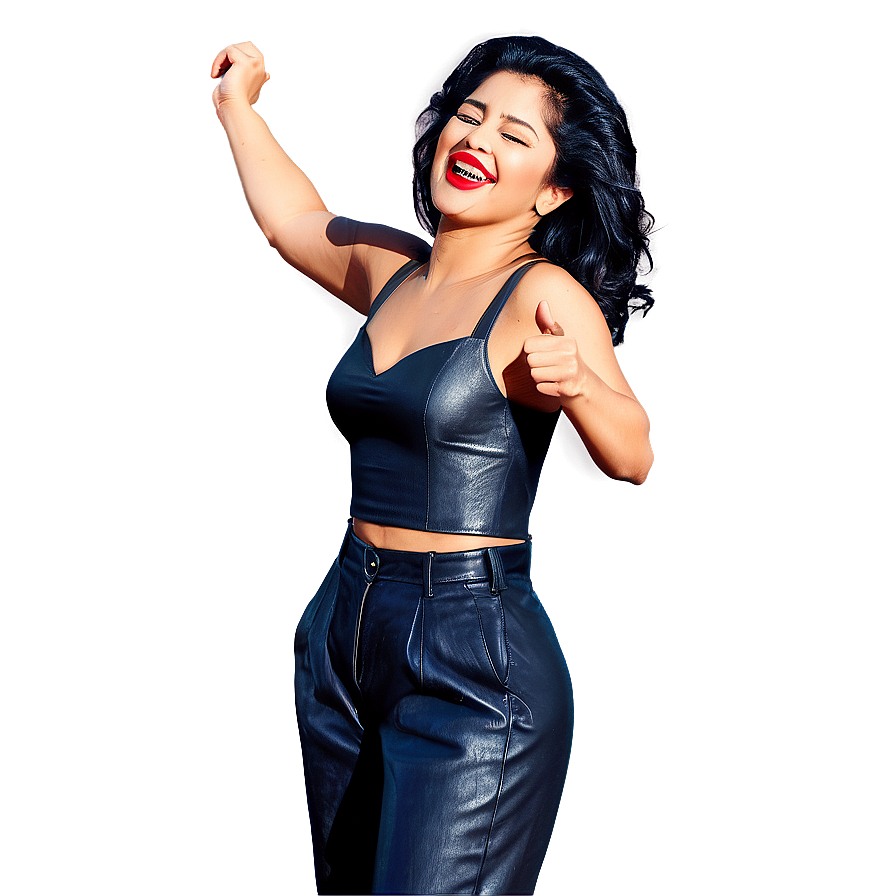 Selena Quintanilla Joyful Performance Png 06112024