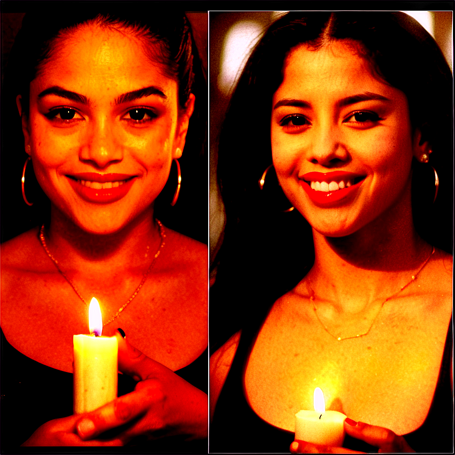 Selena Quintanilla Memorial Candle Vigil Png Jbi58