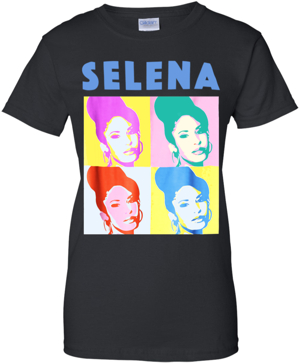 Selena Quintanilla Pop Art Tshirt Design