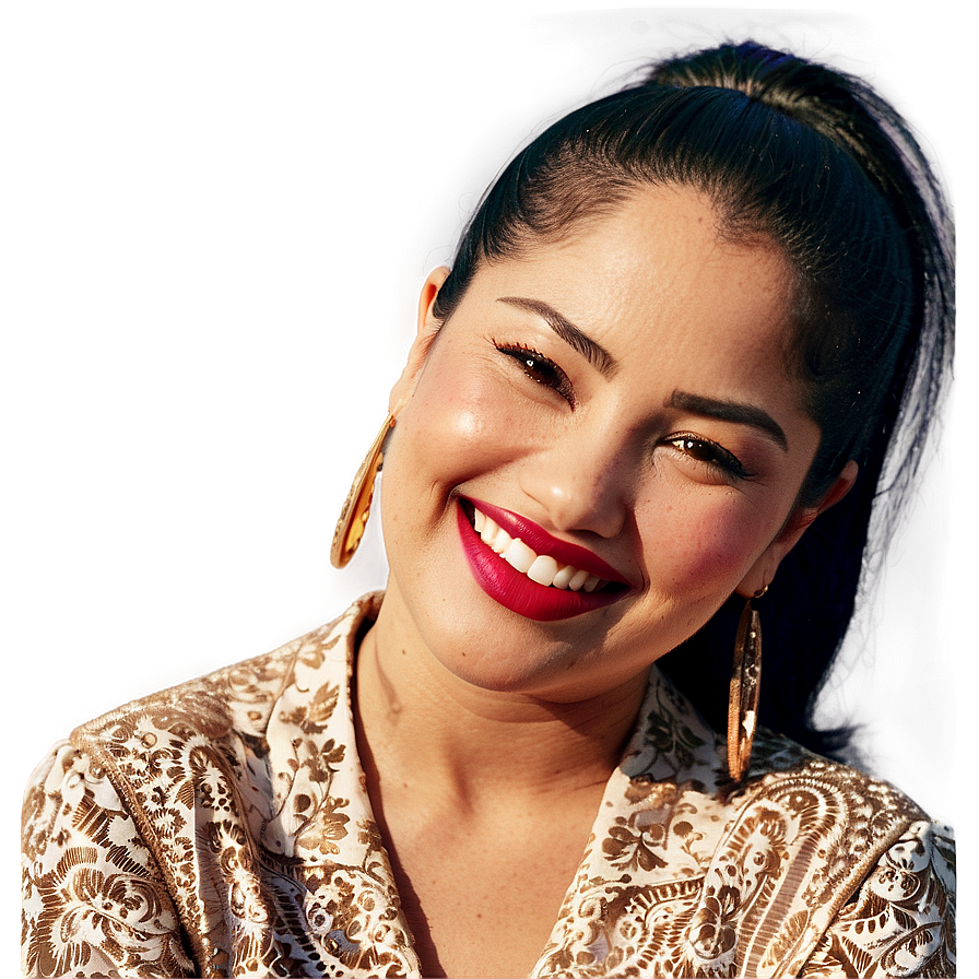 Selena Quintanilla Precious Smile Capture Png Tpv