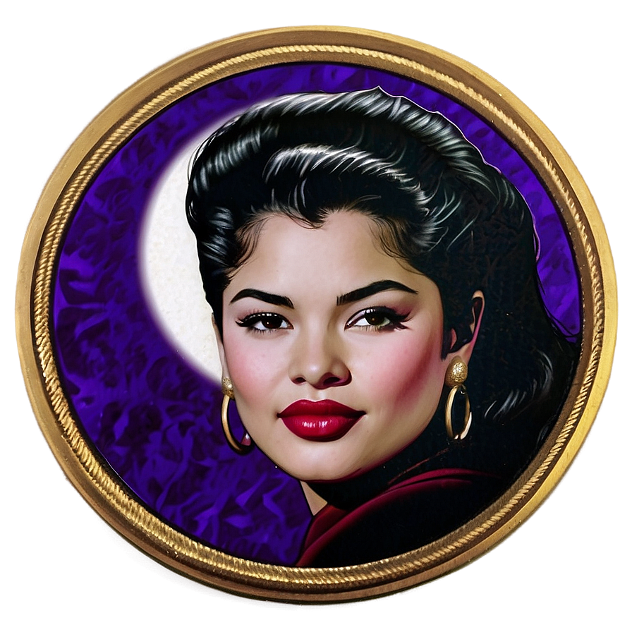 Selena Quintanilla Rose Emblem Design Png Mgs53