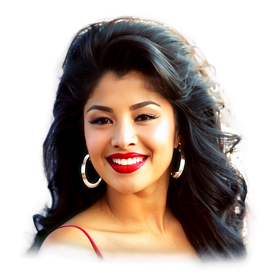 Selena Quintanilla Timeless Beauty Portrait Png 06112024