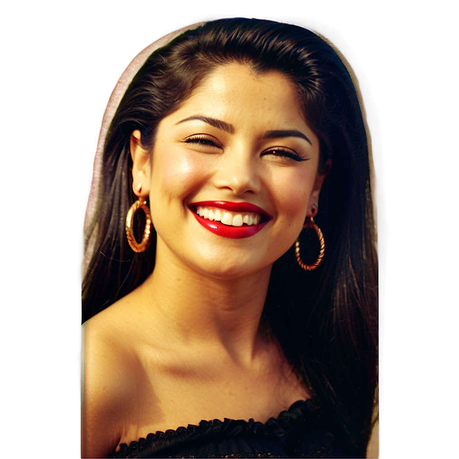 Selena Quintanilla Unforgettable Smile Png 06112024