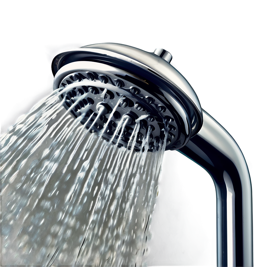 Self-cleaning Shower Head Png Qab44