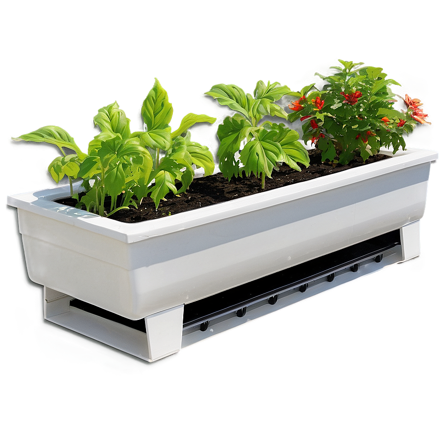 Self-watering Planter Box Png Iue