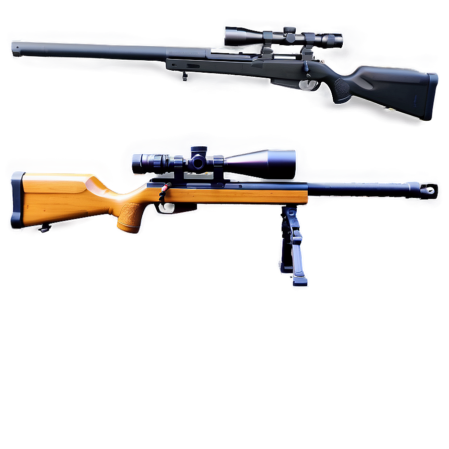 Semi-automatic Sniper Rifle Png Mgk39