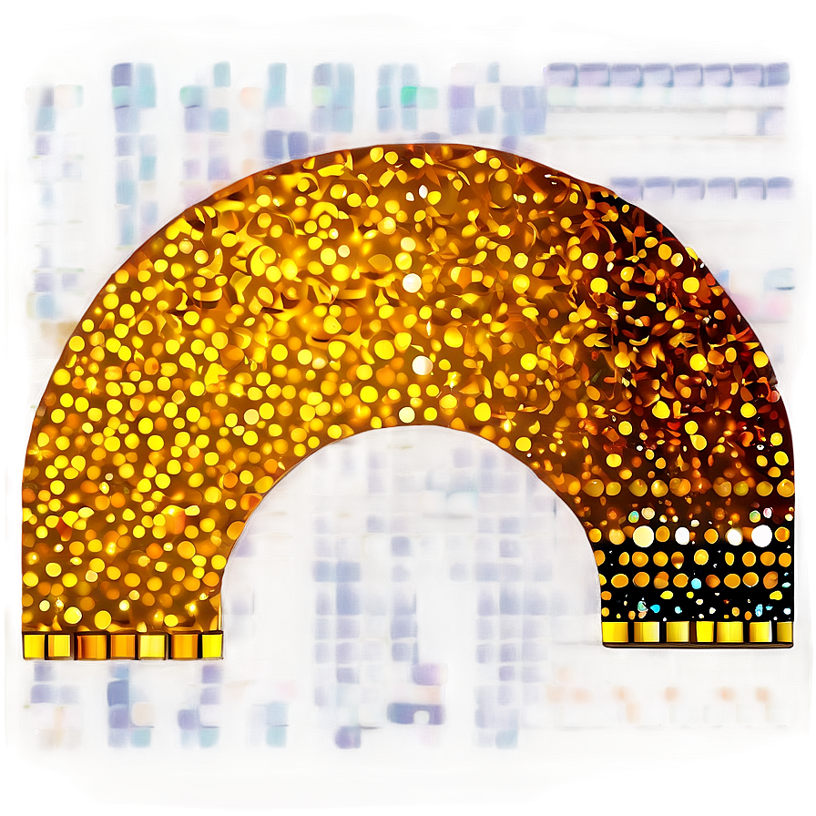 Semicircle Glitter Sparkle Png Ghf43