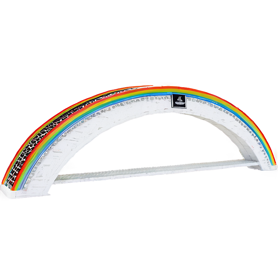 Semicircle Rainbow Bridge Png Fgs48