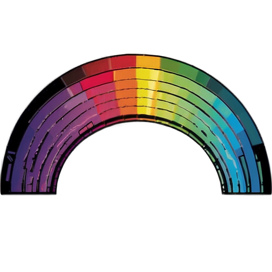 Semicircle Spectrum Graphic Png 06292024