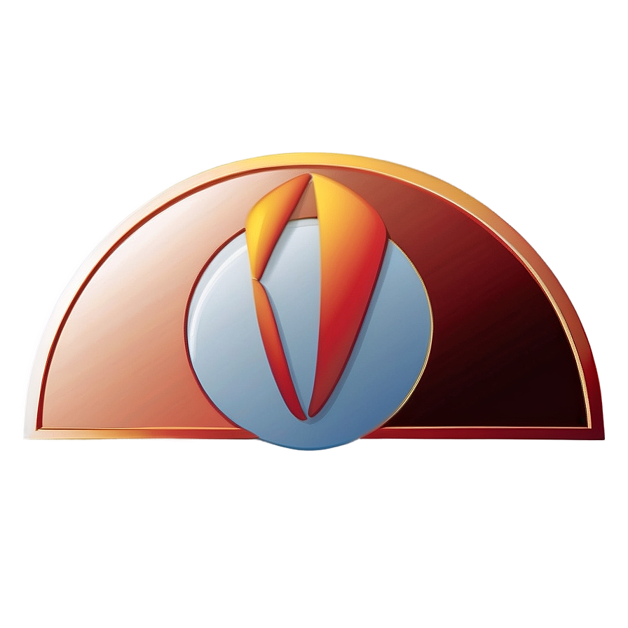 Semicircle Sun Icon Png 06292024