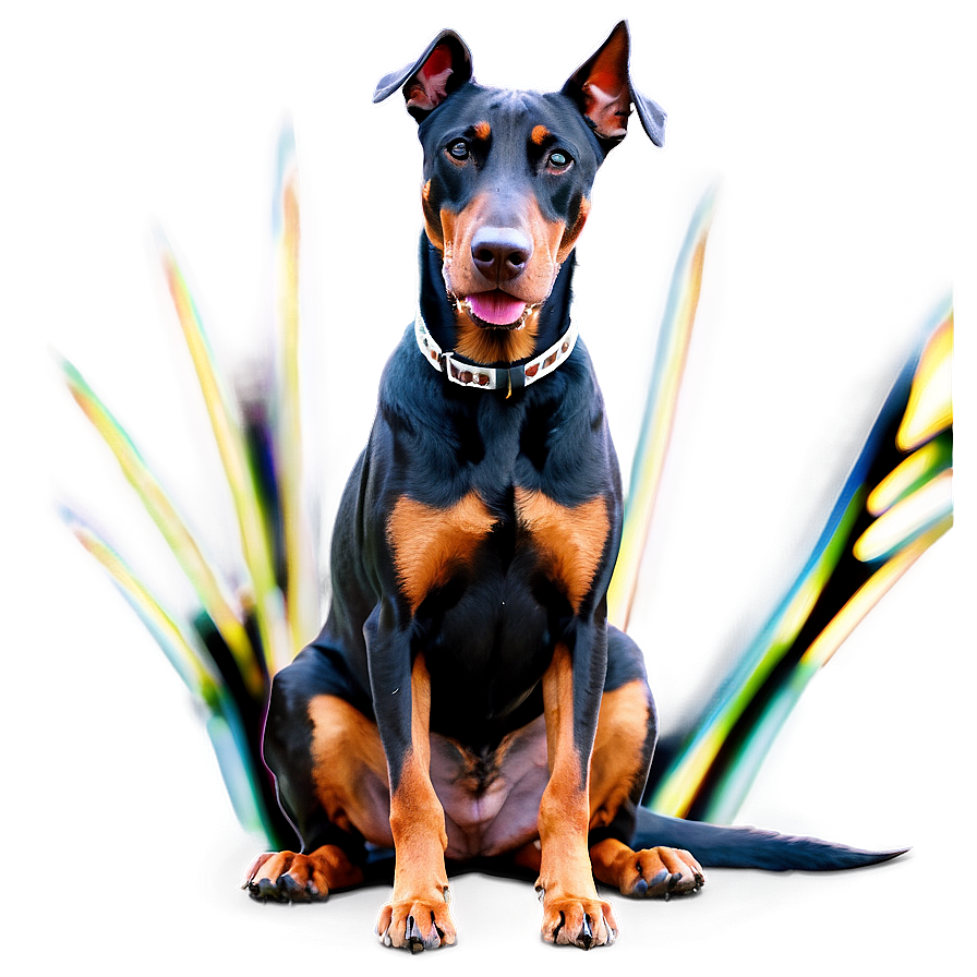 Senior Doberman Png Lgf95