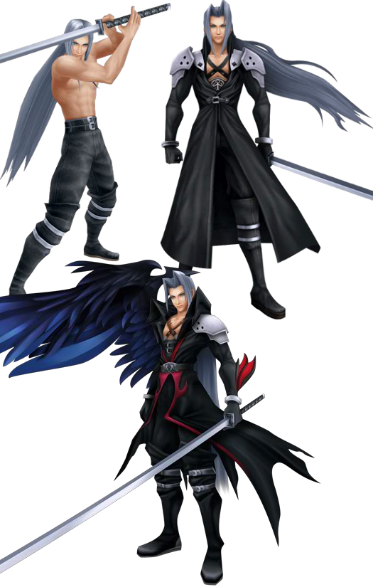 Sephiroth Character Poses