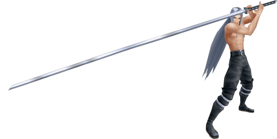 Sephiroth Character Render