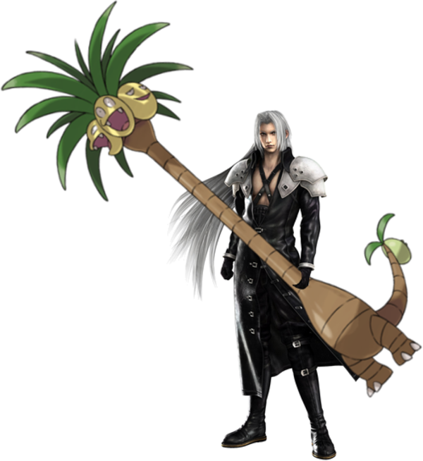 Sephiroth Wielding Exeggutor Sword