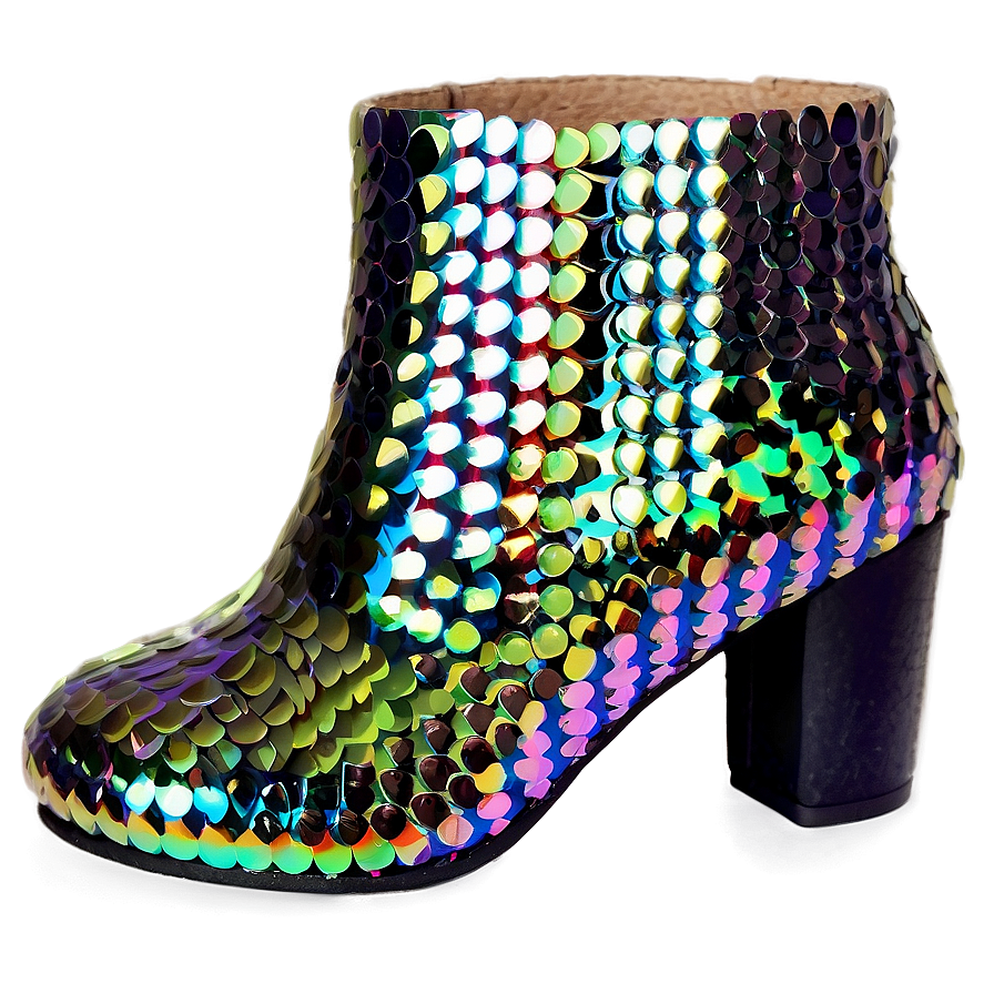 Sequin Boot Png 06132024