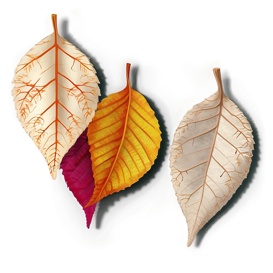 Serene Autumn Leaves Png 67