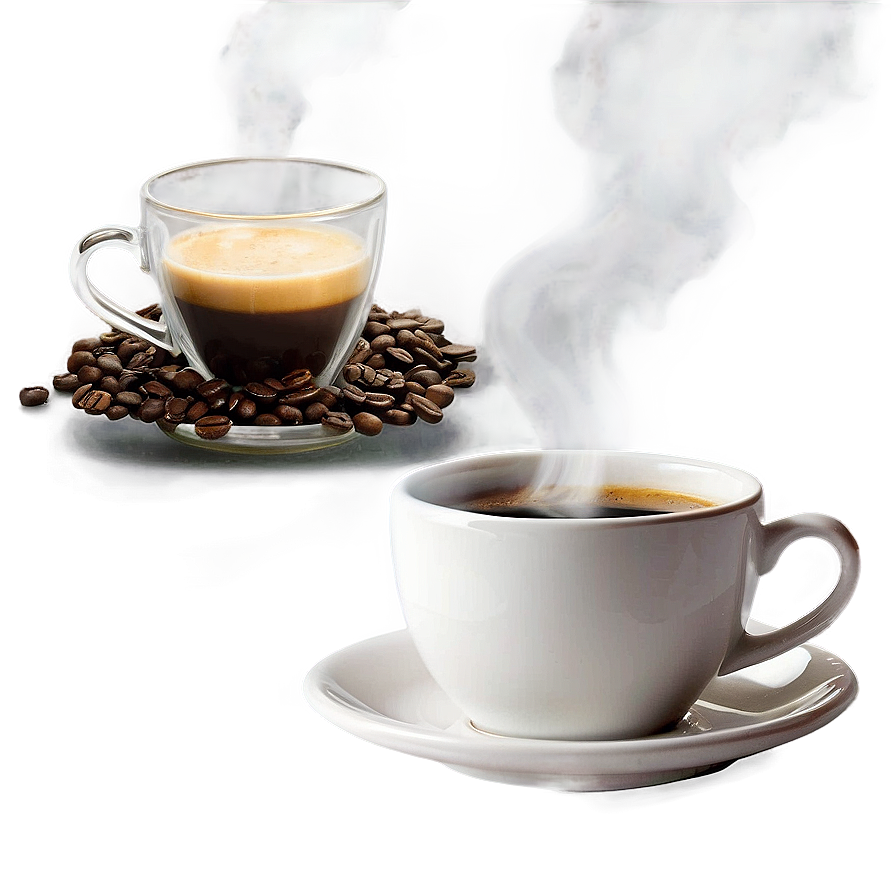 Serene Coffee Steam Png Hkj87