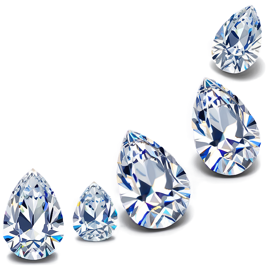 Serene Falling Diamonds Png 60