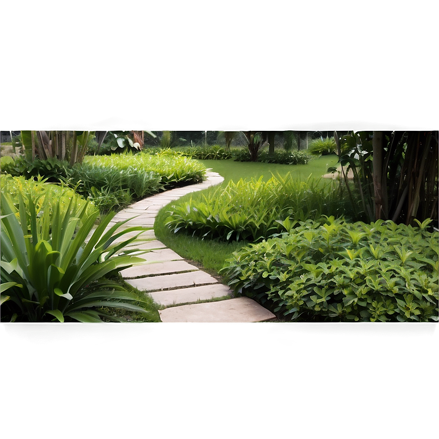 Serene Garden Trail Png 3