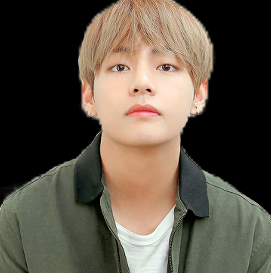 Serene_ Gaze_ Taehyung_ Portrait