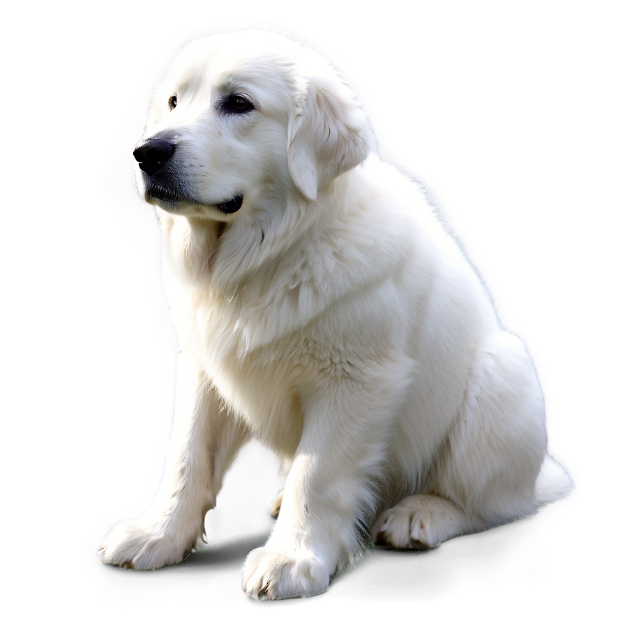 Serene Great Pyrenees Png 06292024