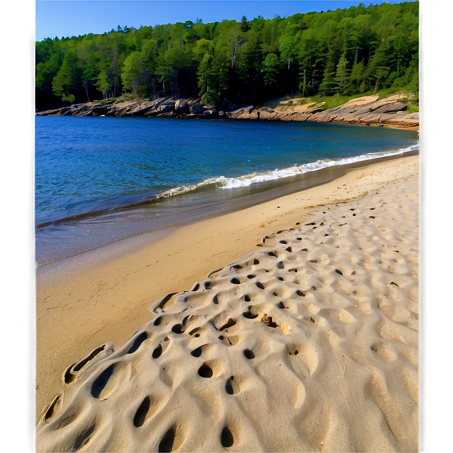 Serene Maine Beaches Png 06202024